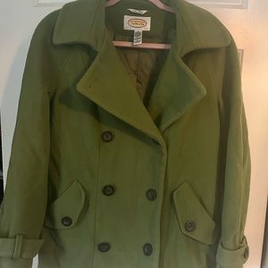 Double breasted coat